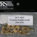 GENUINE PRS 6 GOLD TREMOLO GUITAR SADDLES PART CUSTOM 408 SIGNATURE ARTISTS