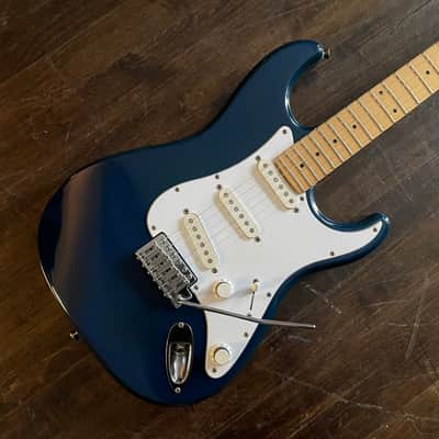 1980s Fender STM-60M Stratocaster 'E' Serial Electric Guitar Medium Scale MIJ Fujigen image 1