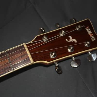 Yamaha FG730S Dreadnought Solid Sitka Top / Rosewood Acoustic Guitar 2008 Cherry Burst image 10