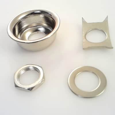 True Custom Shop® Nickel Input Jack Cup Ferrule for Vintage Fender Telecaster image 1