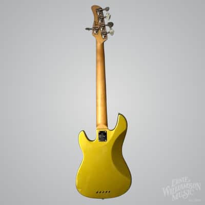 Sire Marcus Miller P5: 4-String Bass Guitar, Maple Fingerboard, Metallic Gold image 6