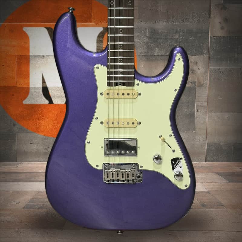 Schecter Nick Johnston Traditional HSS 10th Anniversary - Atomic Violet (1156) image 1