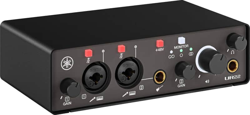 Yamaha UR22 MK3 2x2 USB-C Audio Interface, Black Bild 1