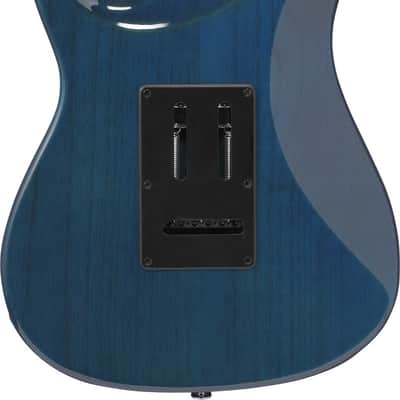 Ibanez AZ22S1F-TXB AZ Electric Guitar 6-String - Transparent Turquoise Burst image 3