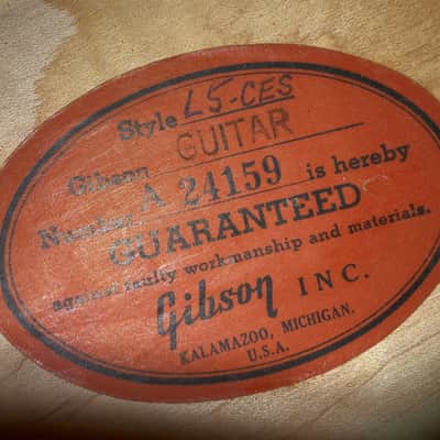 Gibson 1956 L-5 CES Natural - Alnico Staple Pickups - Fully Restored - Original Family-Owned image 14