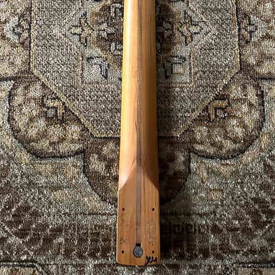 Fender Roasted Maple Strat Neck, 22 Jumbo Frets, 12", Pau Ferro, Flat Oval Shape image 7