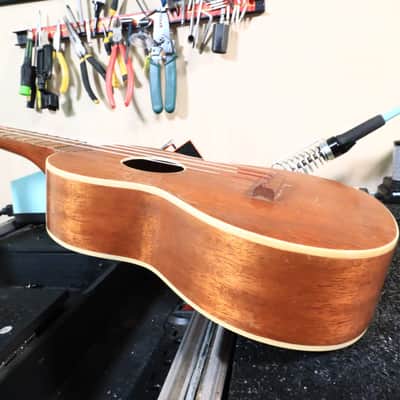 Vintage Harmony Soprano Ukulele Made In Chicago, US Mahogany 12 Fret image 18