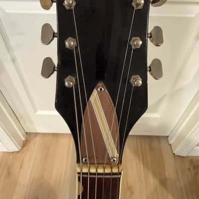 Gretsch Streamliner 1974 - Yellow nitrocellulose image 2