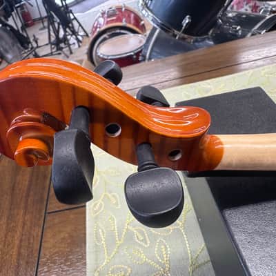 German Style 4/4 Violin.(Case)(Bow)(Store setup) image 9