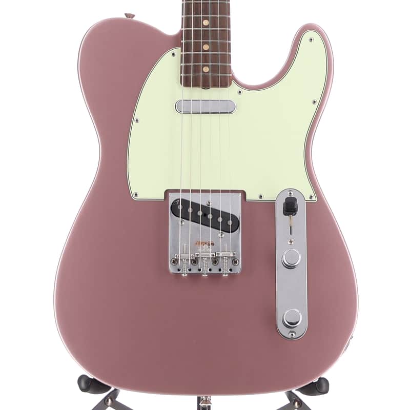 Fender Certified Pre-Owned Vintera II Road Worn '60s Telecaster®, Rosewood Fingerboard, Burgundy Mist Metallic (H6) (92499) image 1