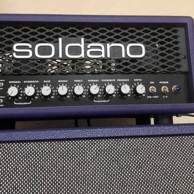Soldano SLO-30 Classic Custom Built -30-Watt Guitar Head Purple image 18