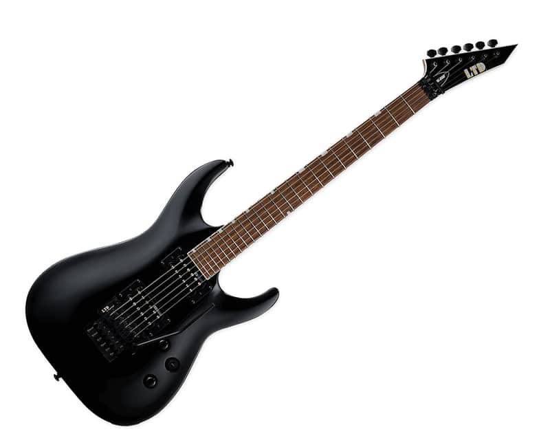 ESP LTD MH-200 Electric Guitar - Black - B-Stock image 1