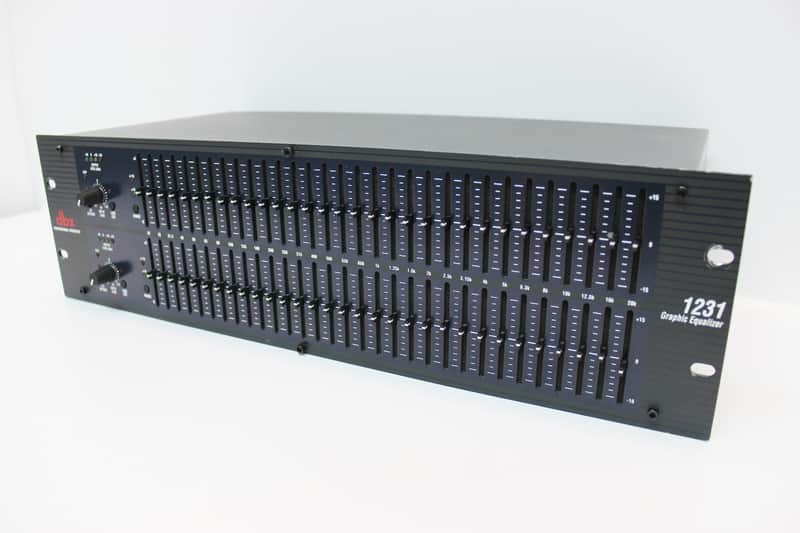 dbx 1231 Dual Channel 31-Band EQ | Reverb