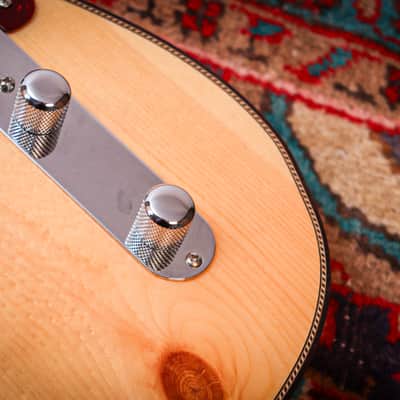 FENDER USA Custom Shop Knotty Pine Telecaster Thinline "Aged Natural + Rosewood" (2020) image 11