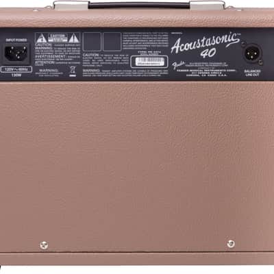Fender : Acoustasonic 40 230V EUR image 2