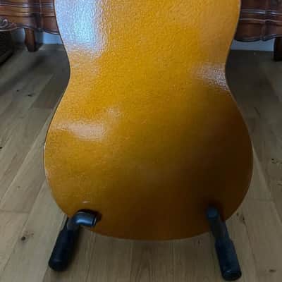 Rare Klira Parlor Guitar Calypso/Triumphator JUNIOR 1960s - Gold/Copper image 2