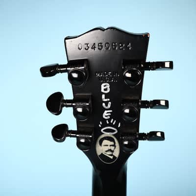 Gibson Les Paul Gothic Satin Black 2000 Electric Guitar image 4