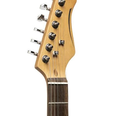 Stagg "T" Series Standard Electric Guitar, Sunburst, Made in Korea image 5