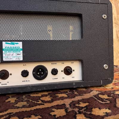 Vintage 1969 Laney Sound Pre Supergroup PA 60w Valve Amplifier Head *1960s* image 14