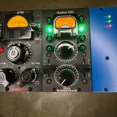 Shadow Hills Dual Vandergraph 500 Series Stereo Compressor Module image 2
