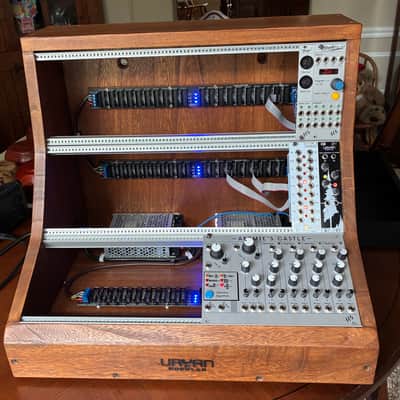 Powered 9U / 84HP Solid Wood Euro Case image 11