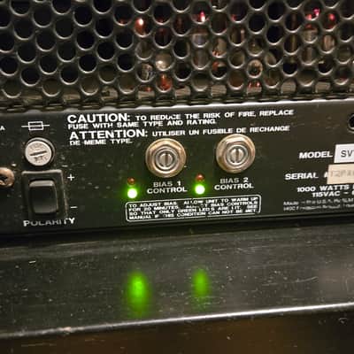 Ampeg SVT-2 PRO 300-Watt Rackmount Bass Amp Head 1999 - 2006 - Black image 2