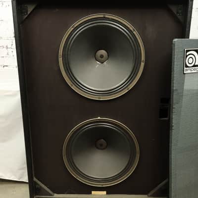 1973 Ampeg B25B Electric Bass Guitar Tube Amplifier Stack 2x15" Speaker Cab image 4