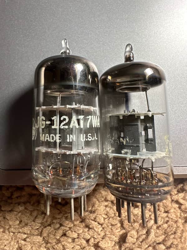 GE General Electric JG 12AT7 WA 1960s image 1
