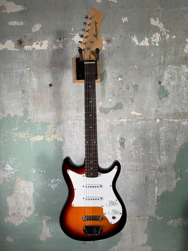 Harmony 02815 Twin Single Coil Electric Guitar - Sunburst image 1