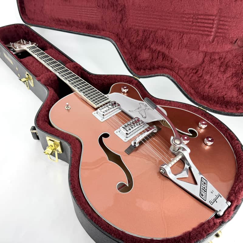 2021 Gretsch Limited Edition Falcon G6136TSL-CPM LTD – 2 Tone Copper / Sahara Metallic image 1