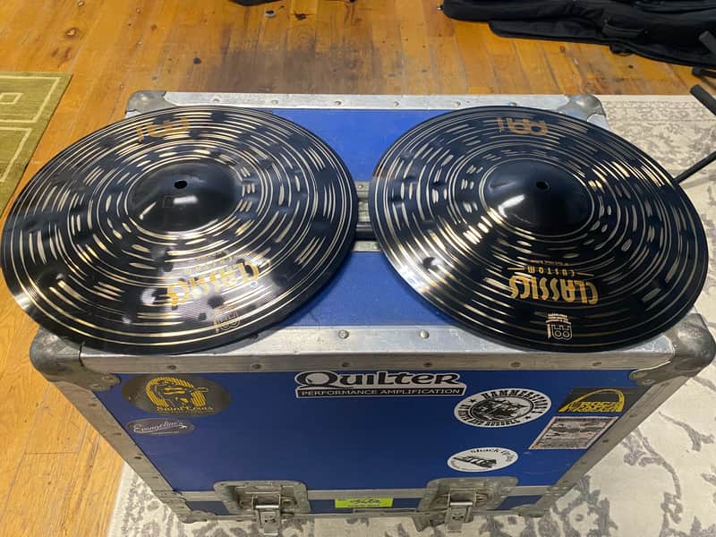 Meinl 14" Classics Custom Dark Hi-Hat (Pair)
