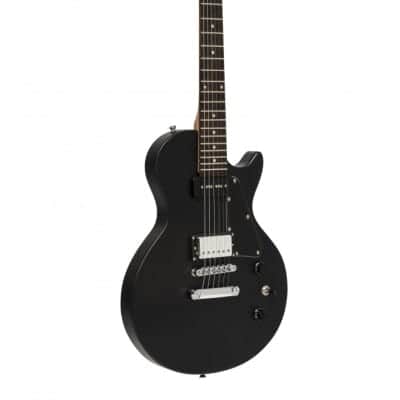 Stagg Standard Series, Electric Guitar With Solid Mahogany Body Flat Top Sel-Hb90 Blk image 10