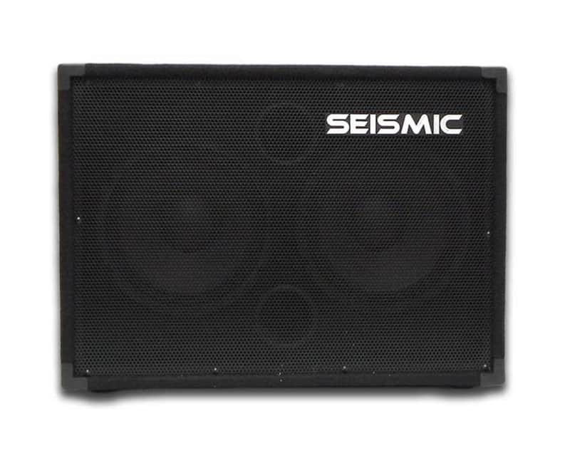 Seismic Audio SA-210 2x10" 200w 8 Ohm Bass Speaker Cab 2010s - Black image 1