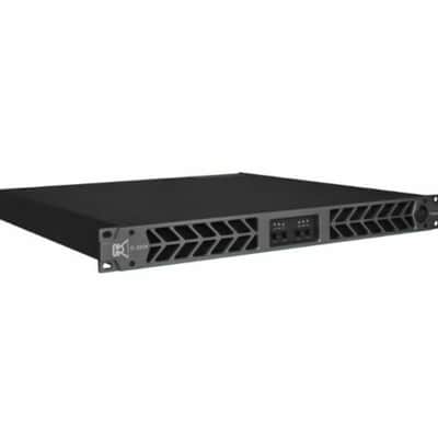 CVR D-2004 Series Professional Power Amplifier 1 Space 2000 Watts x4 at 8Ω BLACK image 1