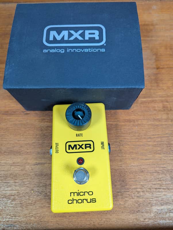 MXR M148 Micro Chorus 2005 - Present Yellow image 1