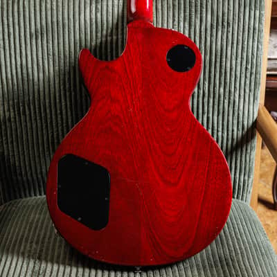 Gibson Les Paul Traditional Pro V Satin 2019 - Satin Wine Red image 10