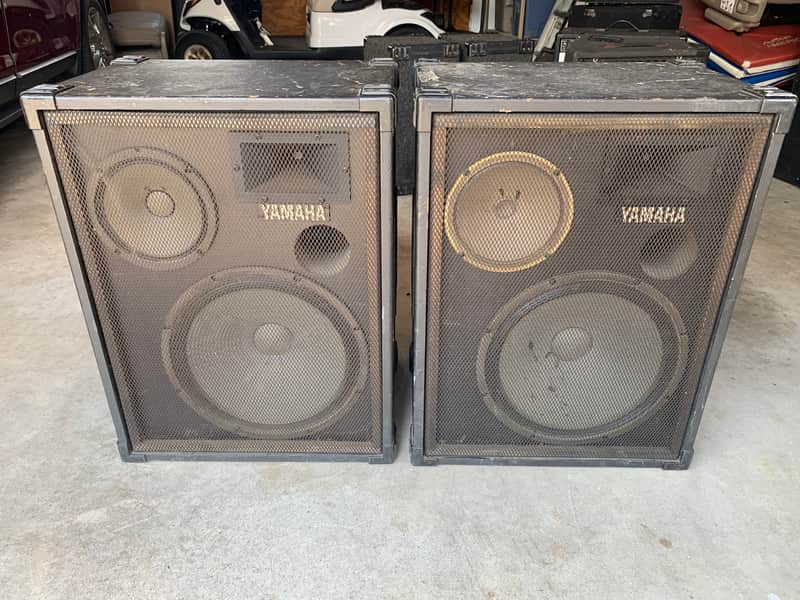 YAMAHA ヤマハ SPEAKERS MODEL S300 NM01027 スピーカーシステム 昭和レトロ 現状品 大型 NM01027 日本製 Yamaha S300 PA Speakers Vintage PAIR | Reverb
