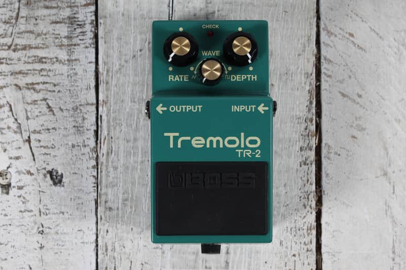 Boss TR-2 Tremolo Pedal Electric Guitar Effects Pedal Vintage Tremolo Effects image 1