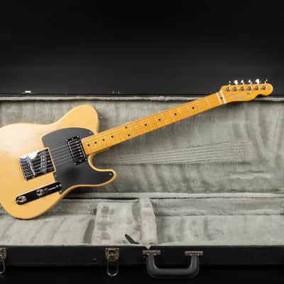 2016 Fender MIJ FSR Classic ‘50s Telecaster Special MN - Off White Blonde | Japan Domestic Exclusive Limited Edition Vintage Ash Body Seymour Duncan Humbucker | Case image 2
