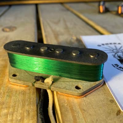 General Vintage Tone  Telecaster Custom GVT N.O.S Belden green magnetic wire Chicago, ILL. image 12