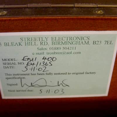 EMI Mellotron M400 1960-1970s - Wood - Rare image 4