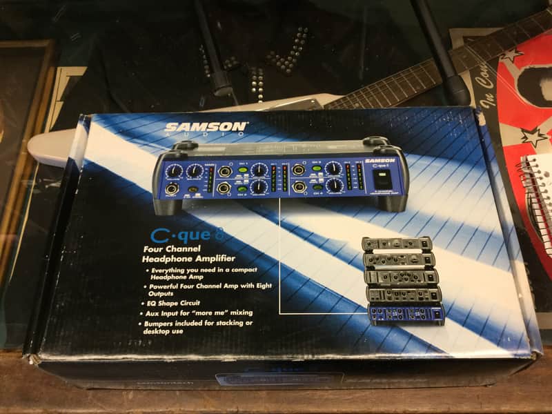 Samson C-Que8 C Class 4-Channel Headphone Mixer/Amplifier | Reverb