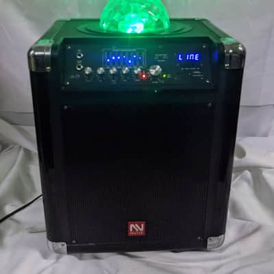 NUTEK TS-20110b-1 10-inch 5ah Portable Sound System With Disco Light, Bluetooth image 11