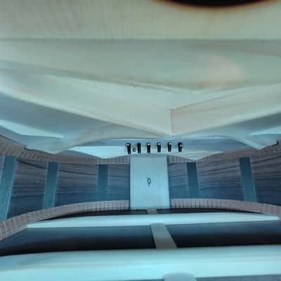 Preston Thompson Guitars Size 2 BA Brazilian Rosewood and Spruce Parlor Guitar with Calton Case - Natural image 23