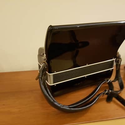 Ariston Castelfidardo Fisarmonica 80 bassi, Anni 60 Nero lucido image 5