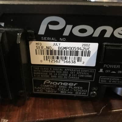 Pioneer CDJ-1000 MK1 (2002) image 7