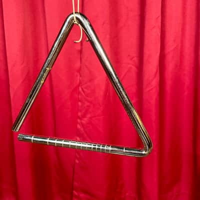 Vintage 8" Orchestral Steel Ribbed Triangle image 6