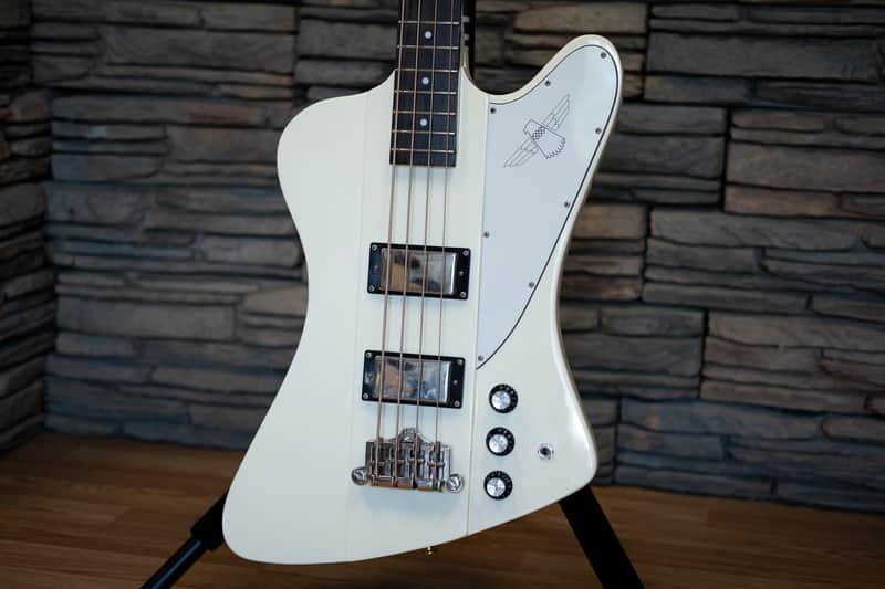2010 Epiphone Thunderbird IV Limited Edition Custom Shop in Alpine White w/ Epiphone Case (Very Good) *Free Shipping* image 1