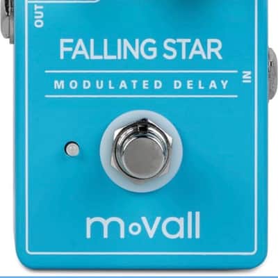 MOVALL MP104 Falling Star Modulated Delay Guitar Effect PedalMoVall MP104 2025 - Blue image 1