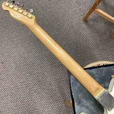 1996 Fender (Japan) 50th Anniversary Telecaster White Pearloid/Gold w/ Gig Bag image 8